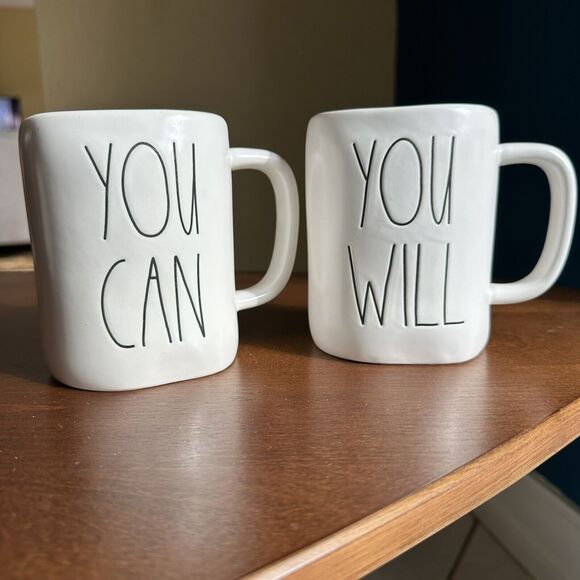 Rae Dunn Mug By Magenta YOU CAN Motivational Speech Coffee Mug Tea Cup - Picture 6 of 6